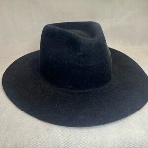 Wyeth by Todd Magill Black Felt Hat - Small